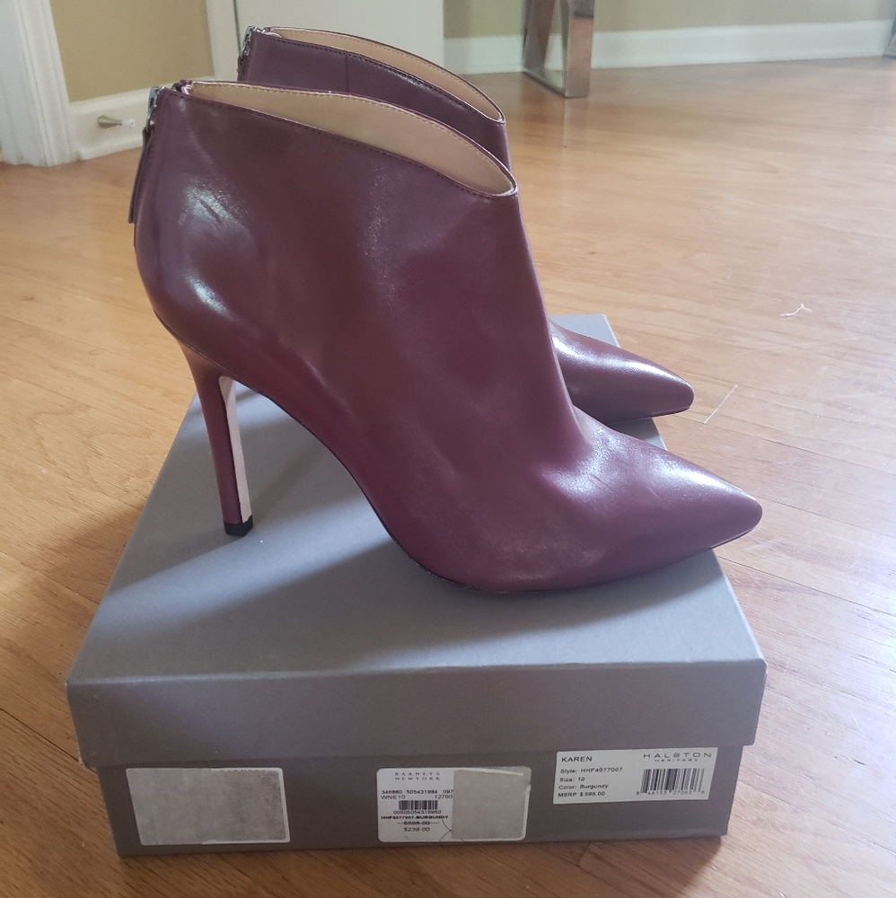 Burgundy Halton Heritage Bootie